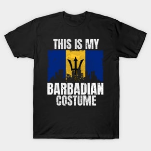 This Is My Barbadian Costume for Men Women Vintage Barbadian T-Shirt